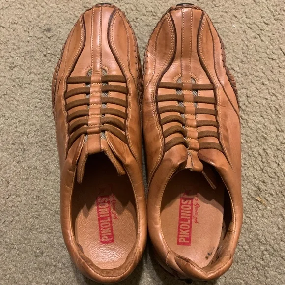 Pikolinos Authentic Spanish Leather Shoes Pikolinos Avila M1T-4191C3 Oxford (Men) - Cognac – The Heel  main image 4